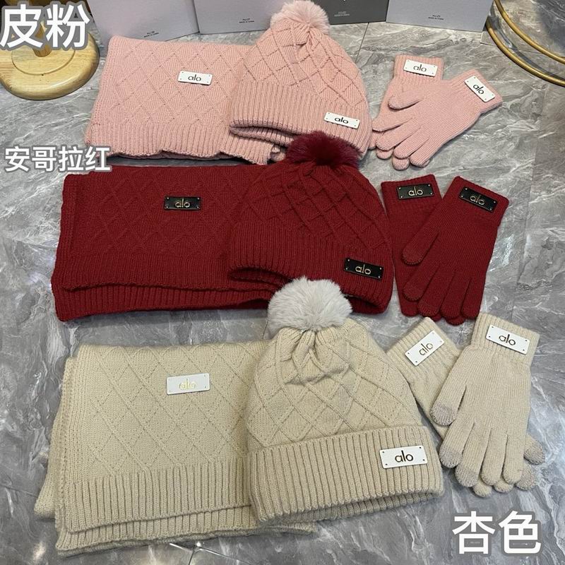 Alo Scarf Hat Gloves hm02